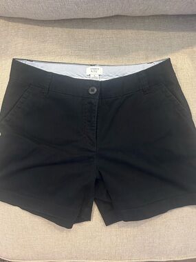 crown & ivy Black Casual Chino Shorts